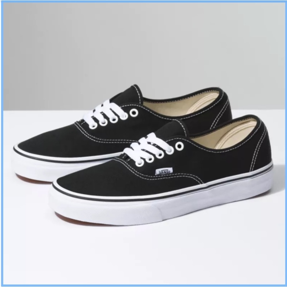 VANS black authentic sneaker women’s 9 men’s 7.5